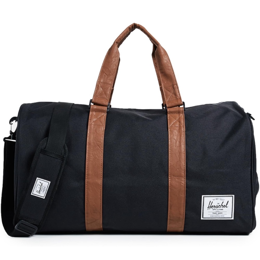 Herschel black duffel gently used condition